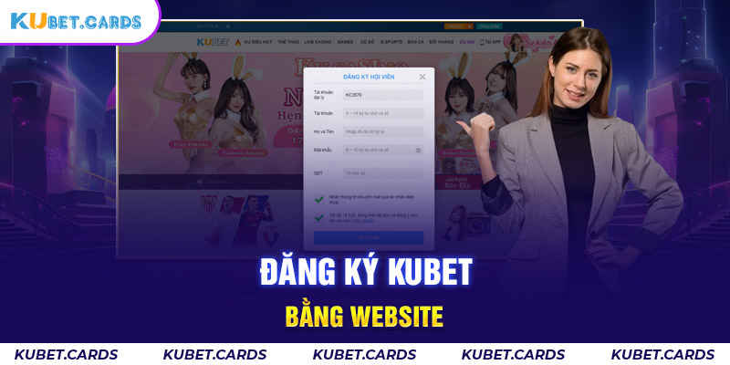 Thao tác tạo tài khoản bằng website nhanh chóng