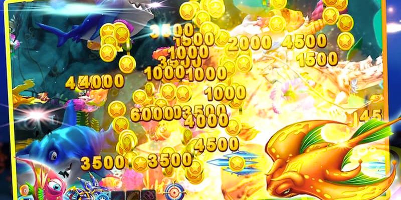 Giao diện game bắn cá sống động như thật