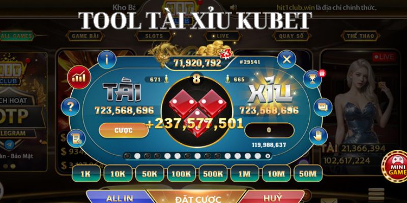 Tool tài xỉu Kubet